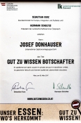 GUT ZU WISSEN Botschafter Josef Donhauser, © LKÖ/L.Ruisz